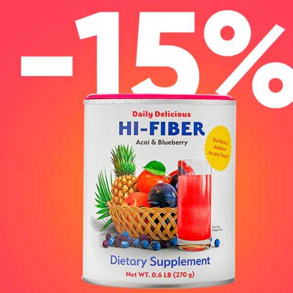 Laatste kans om 15% korting te kopen op Daily Delicious Hi-Fibre