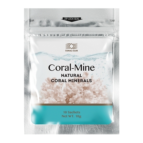 Water- en mineraalbalans: Coral-Mine, 10 zakjes (Coral Club)